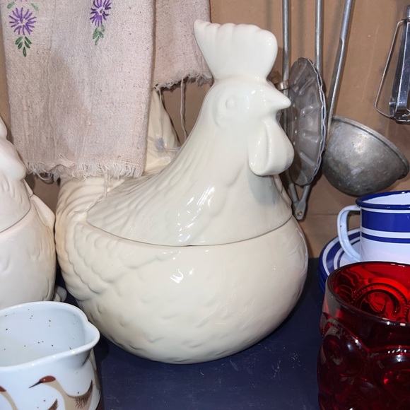 Vintage Other - Rooster Ceramic Cookie Jar